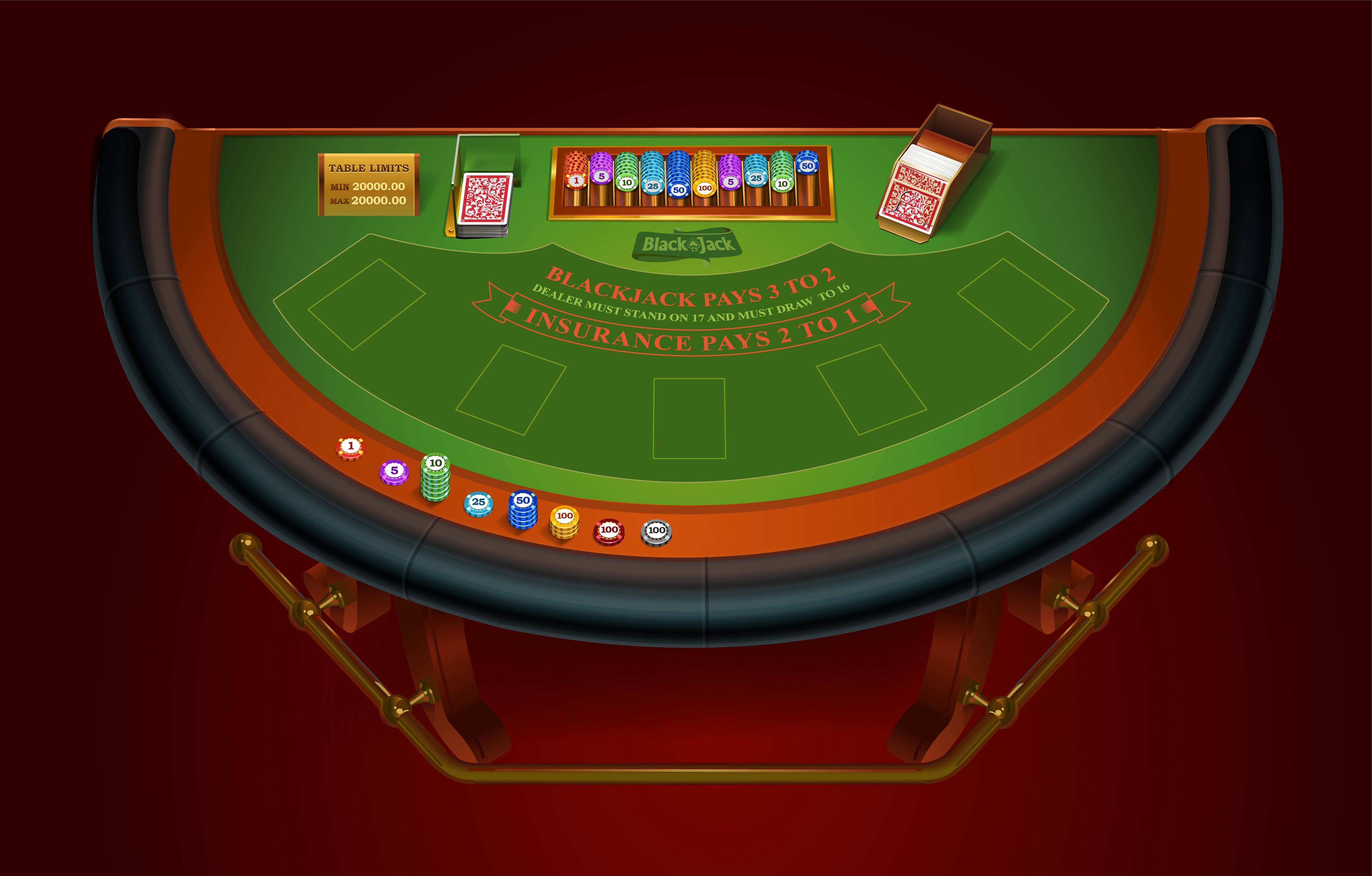 mesa blackjack