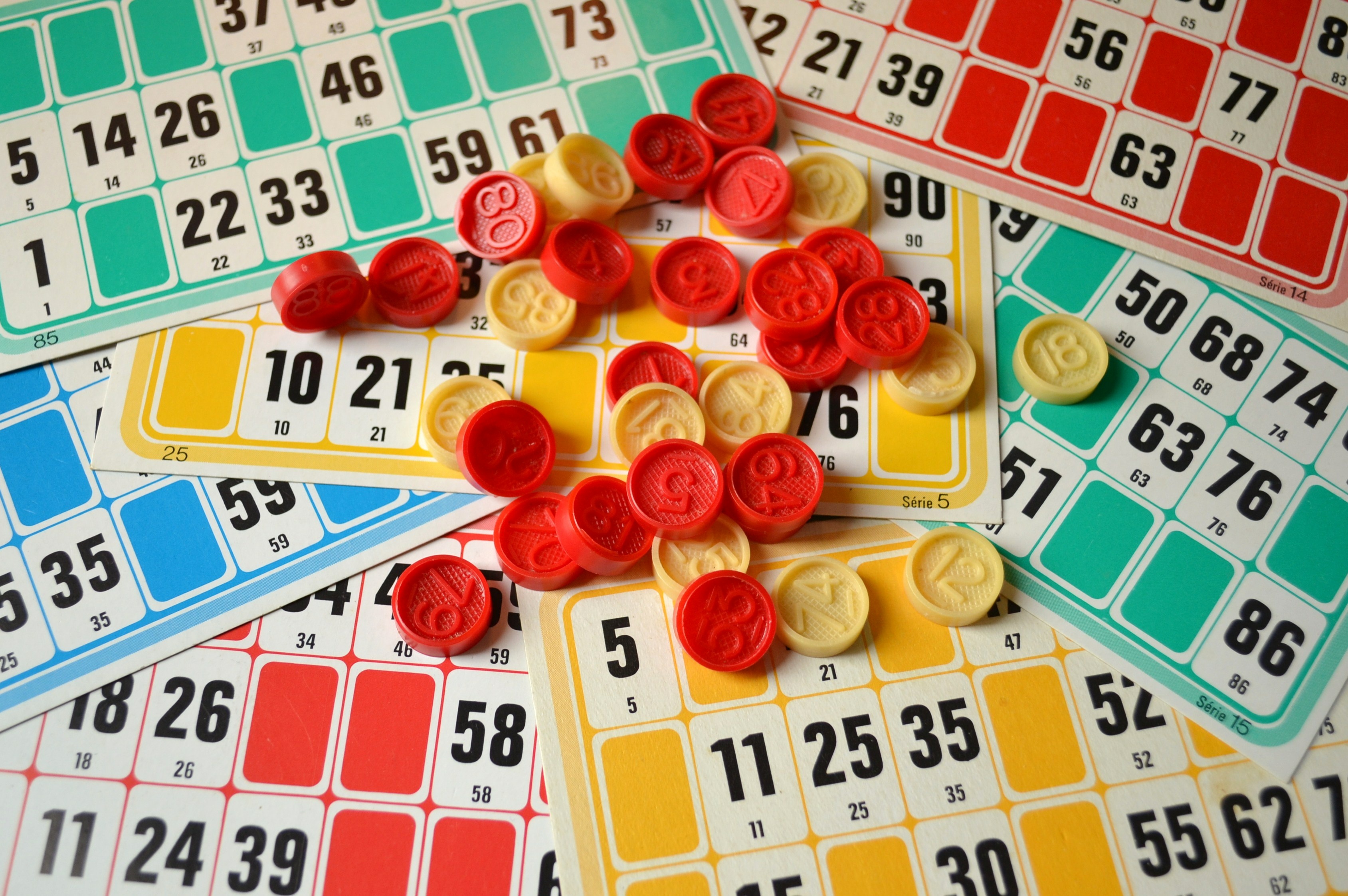 cartões bingo