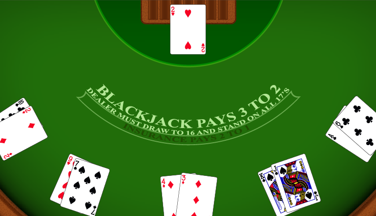 blackjack mesa