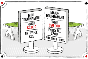 Mini e grandes torneios