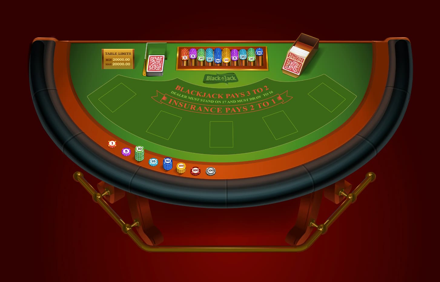 mesa blackjack