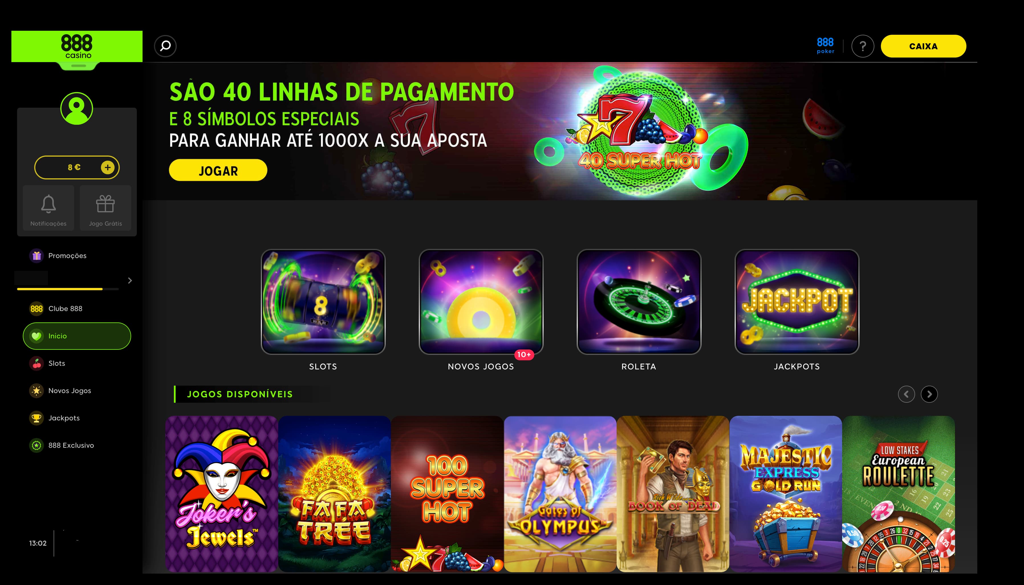 888casino portugal
