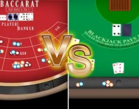 baccarat vs blackjack