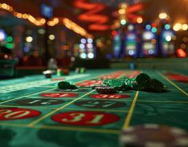 mesa de roleta casino