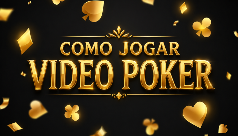 Como jogar video poker