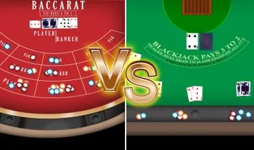 baccarat vs blackjack