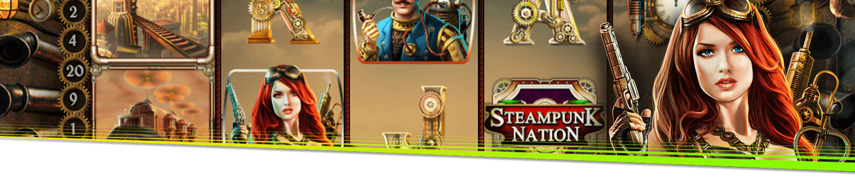 Steampunk nation slot